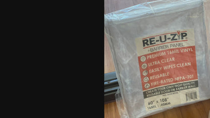 RE-U-ZIP® ULTRA-CLEAR BARRIER PANEL