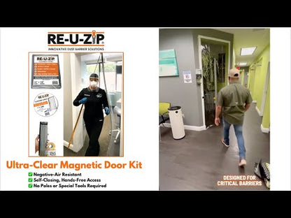 RE-U-ZIP® ULTRA-CLEAR MAGNETIC DOOR KIT